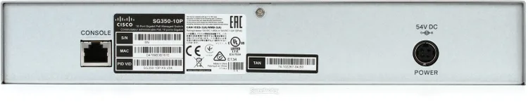 Cisco SG350-10P 10-Port Gigabit Ethernet Switch - Image 3