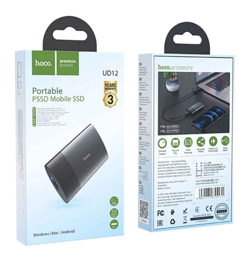 Hoco Hoco Portable SSD Hard Drive 256GB