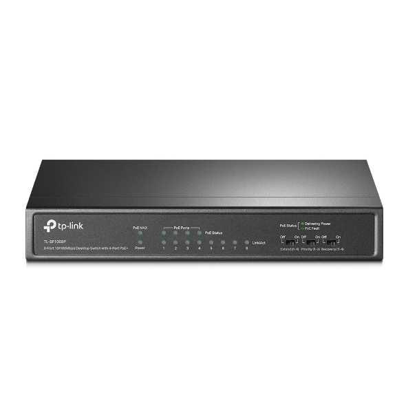 TPLINK TL-SF1008P POE+ 8 Port Switch ( Refurbished) - Image 2