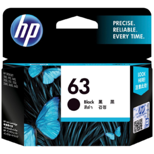 HP 63 Ink Cartridge Black